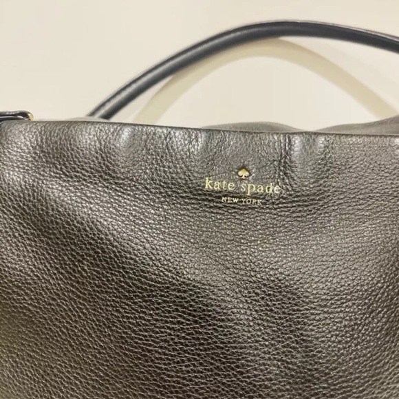 Vintage Kate spade new york Jackson Blk Leather shoulder bag - Picture 5 of 10
